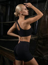 One-shoulder Sports Ankle Bras