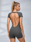 Backless Hip-lift Romper
