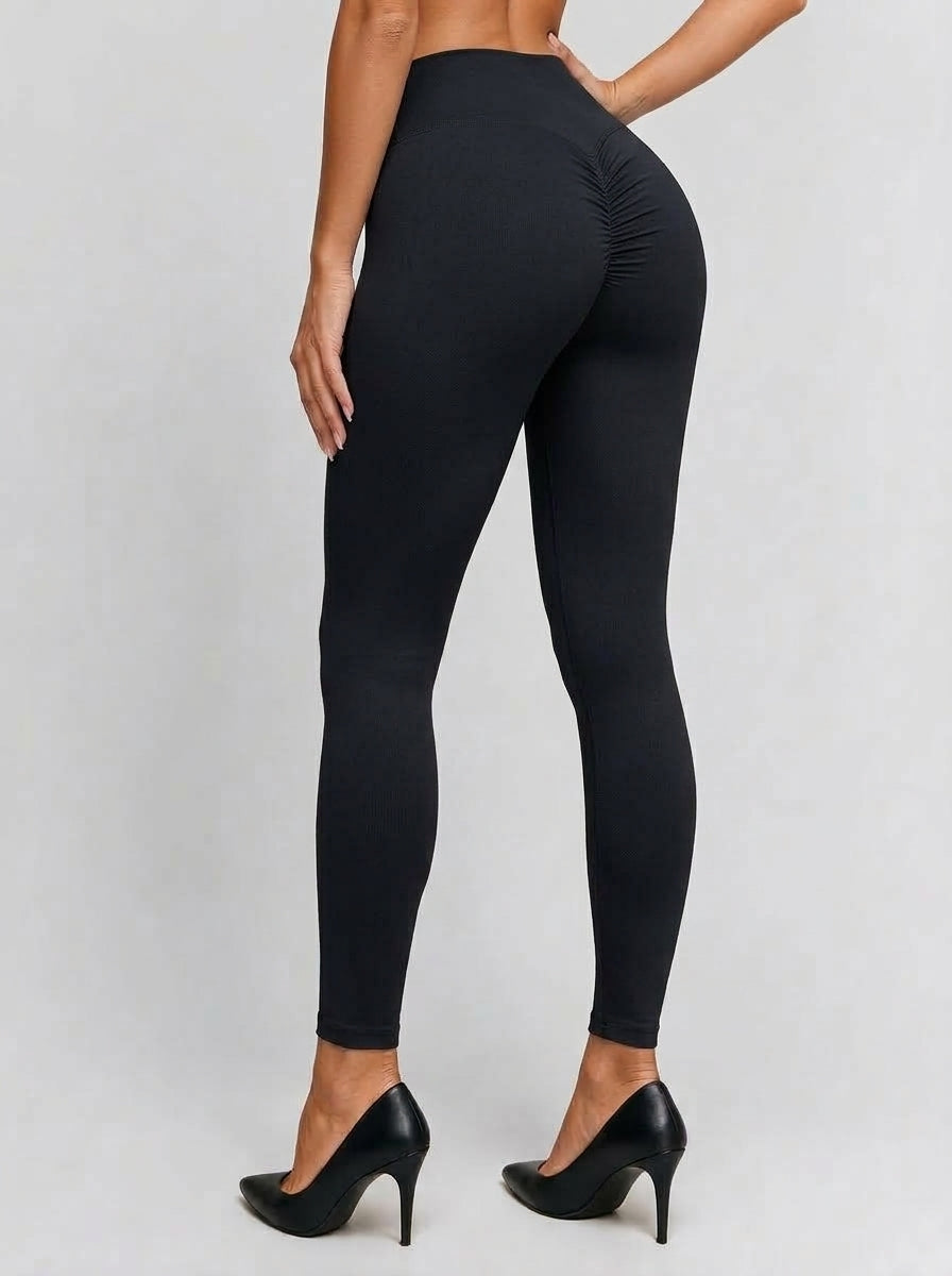 ZASUWA Damen Scrunch Bum High-Rise Leggings