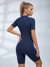 Sexy Zipper Booty Romper