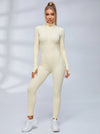 Sexy Zipper Stitch Jumpsuit