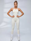 Cross Back Adjustable Strap Jumpsuit