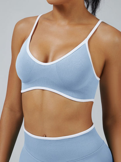 Stripes Seamless Sports Bras