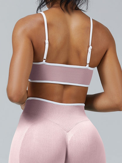 Stripes Seamless Sports Bras