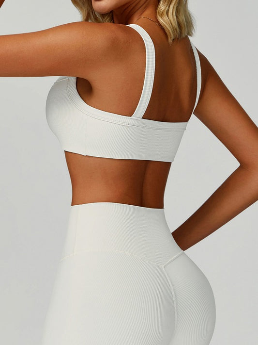 Ribbed Backless Bras