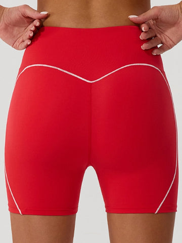 ZASUWA Female Big Heart Shape Booty Shorts