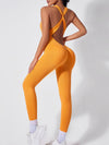 ZASUWA Female Cross Back Scrunch Bum Jumpsuit