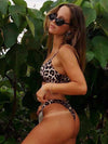 ZASUWA Female Sexy Leopard Print Bikini Set