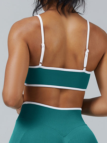 Stripes Seamless High-rise Leggings