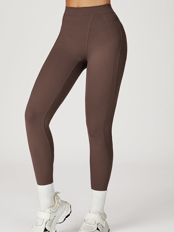 Push-up-Leggings mit hoher Taille
