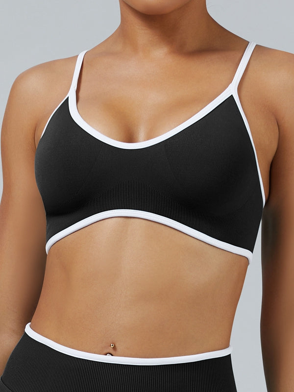 Stripes Seamless High-rise Leggings