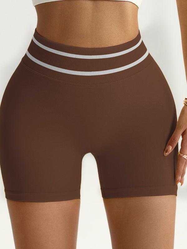Stripes Seamless Booty Shorts