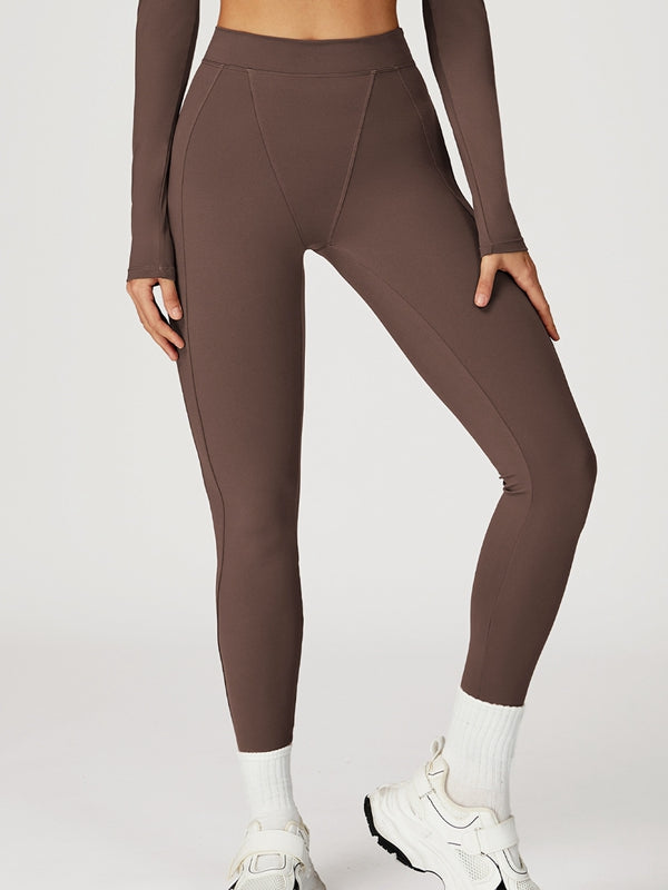 Push-up-Leggings mit hoher Taille
