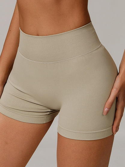 Sexy Deep V Back Scrunch Bum Shorts