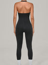 ZASUWA Female Backless Halter Jumpsuit