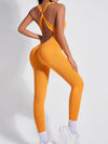 ZASUWA Female Cross Back Scrunch Bum Jumpsuit
