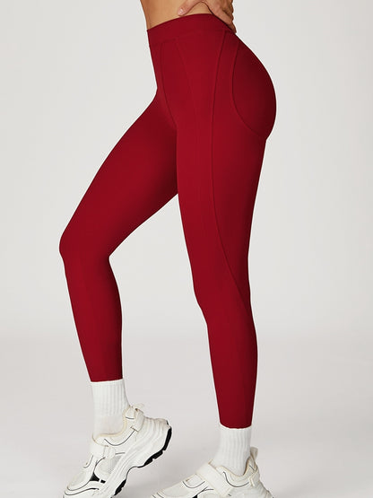 Push-up-Leggings mit hoher Taille