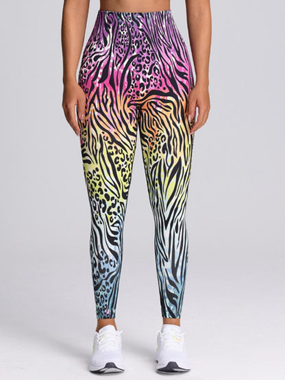 Leopard Print Seamless Leggings