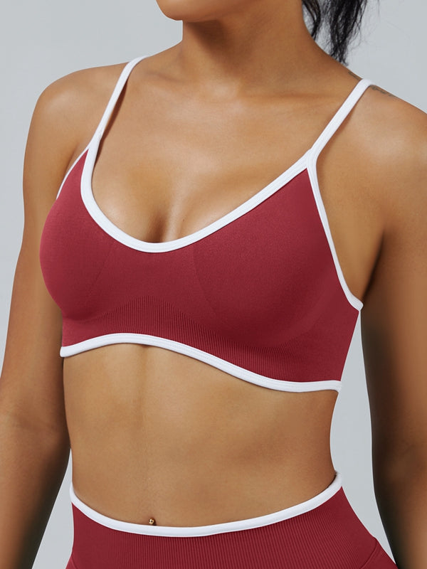 Stripes Seamless High-rise Leggings
