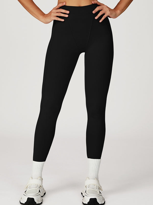 Push-up-Leggings mit hoher Taille