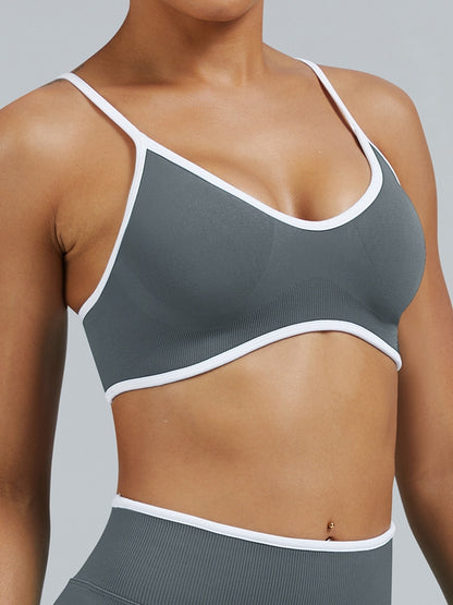 Stripes Seamless High-rise Leggings