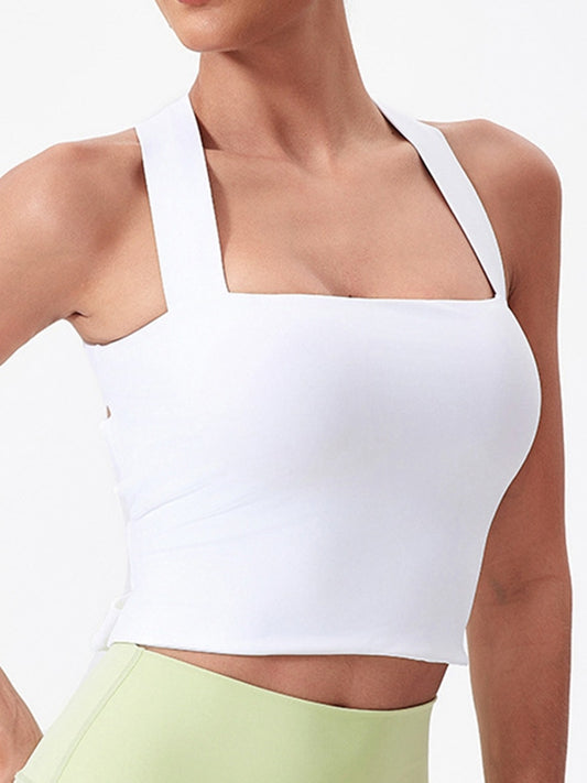 ZASUWA Female Backless Bow-knot Tank
