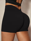 ZASUWA Female Super Deep V Back Seamless Shorts
