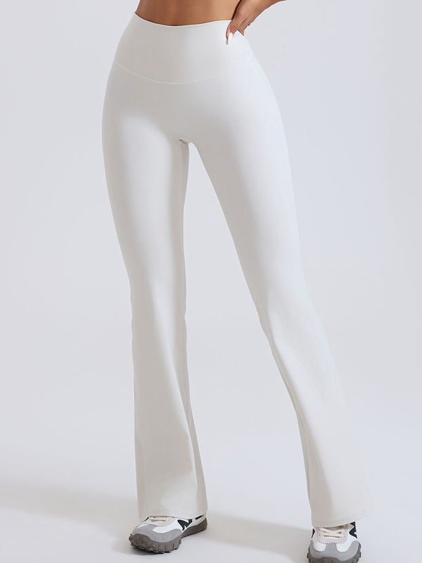 Faux Leather Flare Leggings