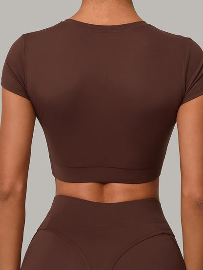 Sexy Push-Up-Leggings mit hohem Bund