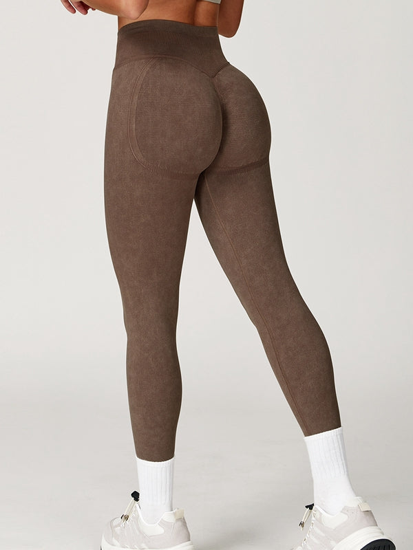 Denim Scrunch Bum High-rise Shorts