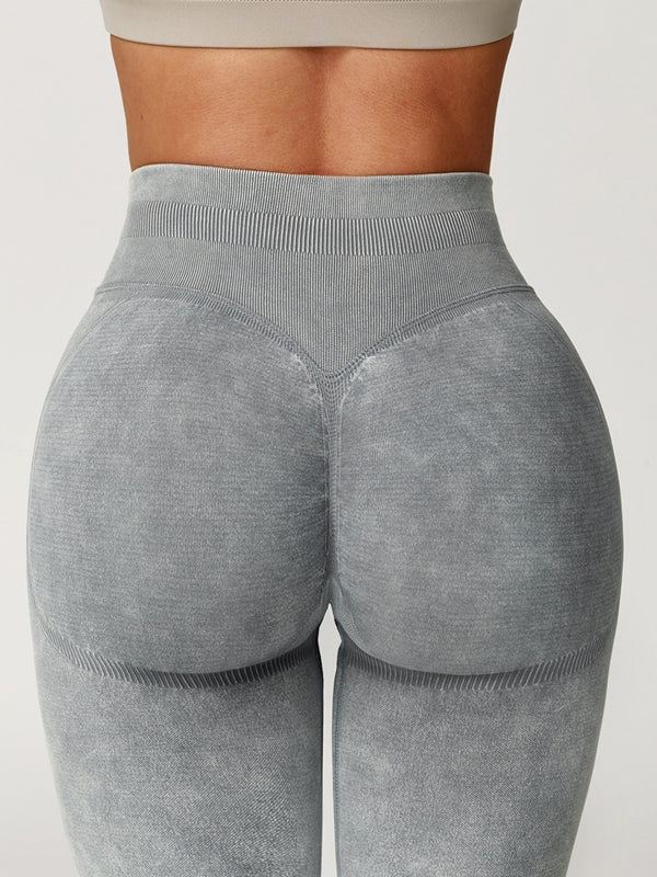 Denim Scrunch Bum High-rise Shorts