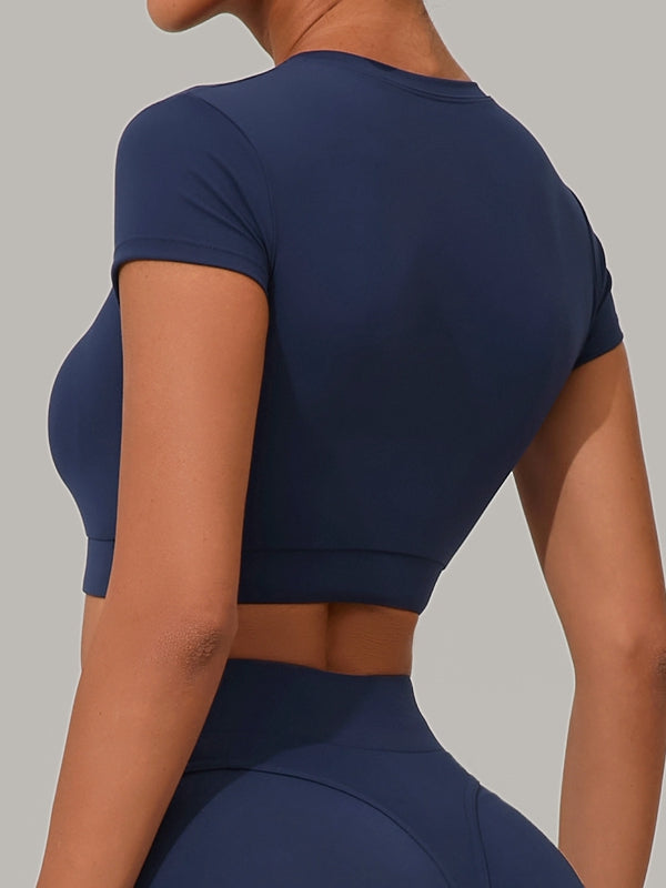 Sexy Push-Up-Leggings mit hohem Bund