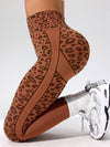 ZASUWA Female Seamless Leopard Print Hot Booty Leggings