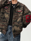 ZASUWA Feamle Pocket Camouflage Hoodie