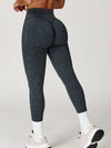 ZASUWA Female Denim Scrunch Bum High-rise Leggings