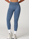 ZASUWA Female Denim Scrunch Bum High-rise Leggings