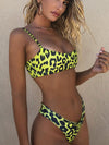 ZASUWA Female Sexy Leopard Print Bikini Set