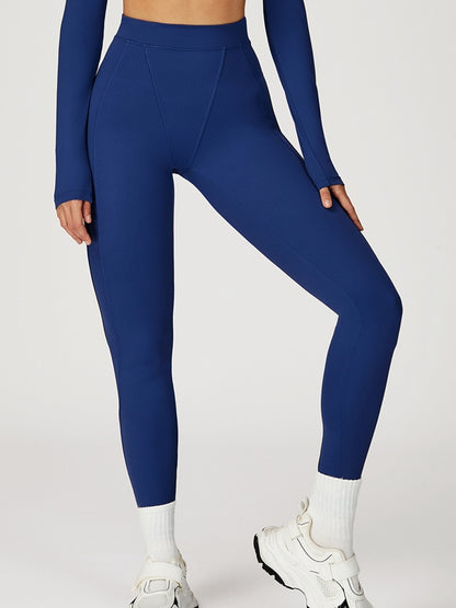 Push-up-Leggings mit hoher Taille