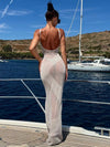 ZASUWA Female Sexy Mesh Backless Cover-up Without Bikini