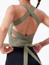 ZASUWA Female Backless Bow-knot Tank