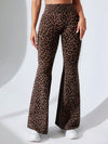 ZASUWA Female Leopard Print Flare Leggings