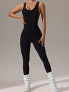 ZASUWA Female Sexy Backless Hollow Out Jumpsuit