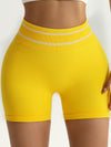 ZASUWA Female Stripes Seamless Booty Shorts