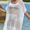 ZASUWA Female Sexy Fishnet Swimwear Without Bikini Set Cover-up Dress