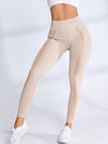 ZASUWA Female Sexy Contrast Color Stripe Quick-dry Leggings