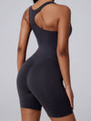 ZASUWA Female Asymmetrical Back Scrunch Bum Romper