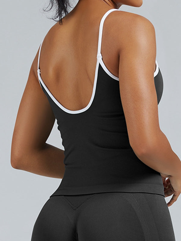 Stripes Seamless Sports Bras