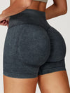 ZASUWA Female Denim Scrunch Bum High-rise Leggings