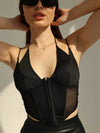 ZASUWA Female Mesh Corset Tank