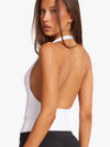 ZASUWA Female V Collar Backless Tank